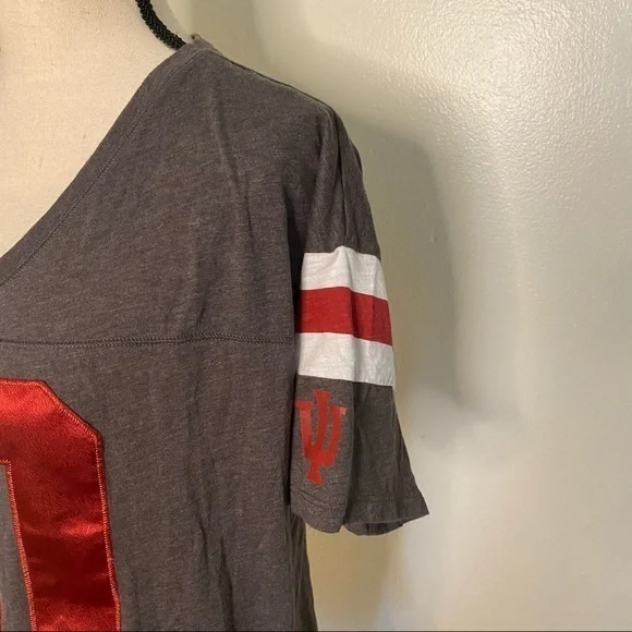 PINK Indiana University Jersey Short Sleeve TShirt‎ - Picture 2 of 5